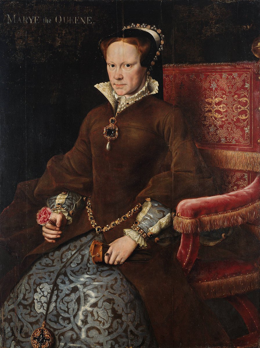 Antonis Mor, Mary Tudor, Queen of England, 1554

#art
#artwork
#artmattersandthings
#artappreciation
#figurativeart
#figurativepainting
#painting
#northern
#renaissance
#antonismor
#dutch
#painter
#artist