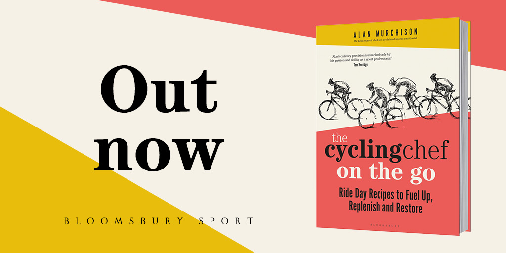 Recipes and expert advice to help time-poor cyclists get moving, stay energised and recover well. OUT NOW! @AlanMurchison