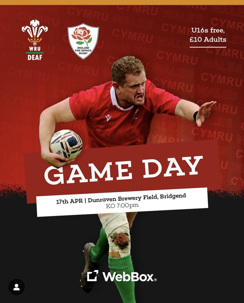 bridgendravens's tweet photo. Tomorrow at the Dunraven Brewery Field.. 🏉

International rugby at the Brewery! 🤩

🏴󠁧󠁢󠁷󠁬󠁳󠁿 Deaf  v 🏴󠁧󠁢󠁥󠁮󠁧󠁿 Fire Service
📆 Wed 17 April
⏰ 7pm
🎫 £10 Adult, u16 free 

🏴󠁧󠁢󠁷󠁬󠁳󠁿 https://t.co/ZgCu88dUbt