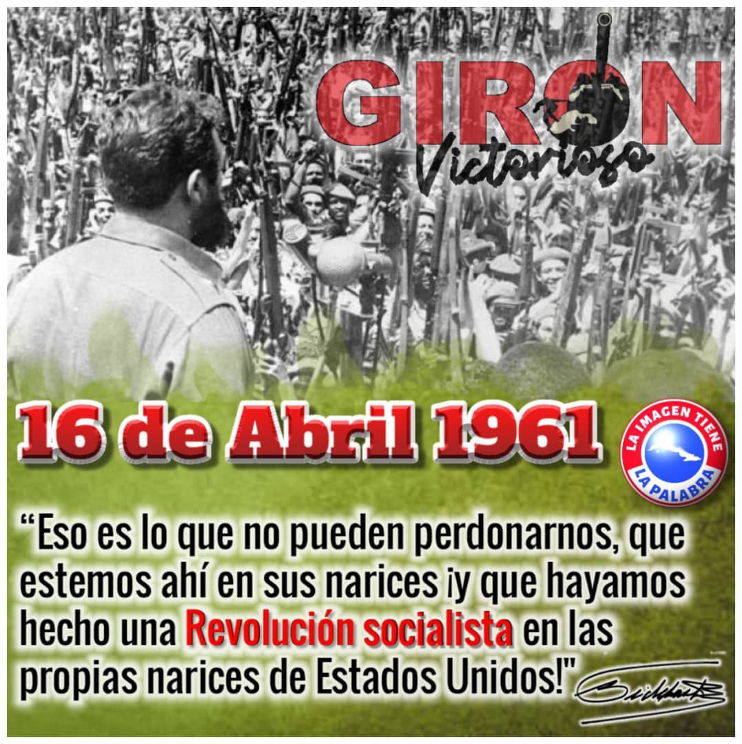 Este 16 de abril, fecha en que se proclamó el carácter socialista de nuestra Revolución, celebramos la fundación del PartidoPCC. <a href="/GrupoAlimentos/">Grupo de Alimentos</a> , <a href="/MincinCuba/">Comercio Cuba</a> , <a href="/PartidoPCC/">Partido Comunista de Cuba</a>