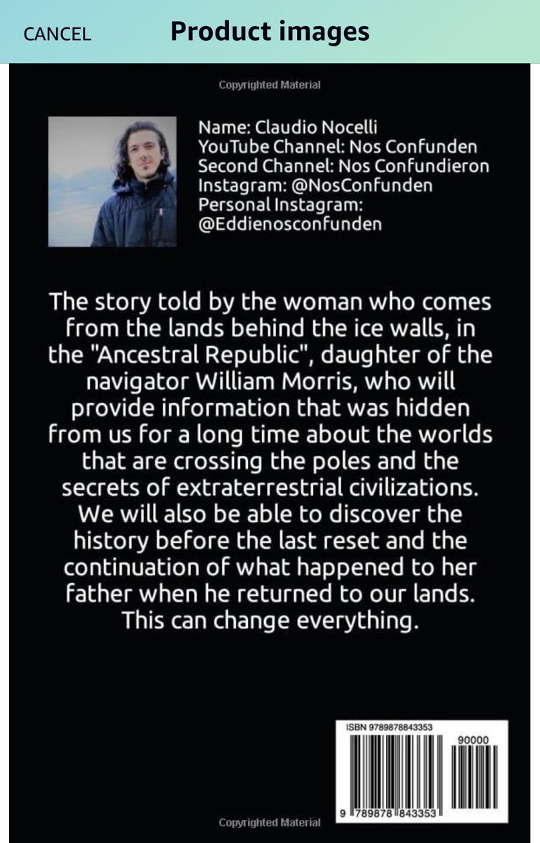 Fascinating Bezos is recommending this. #flatearth #icewall #spaceisfake