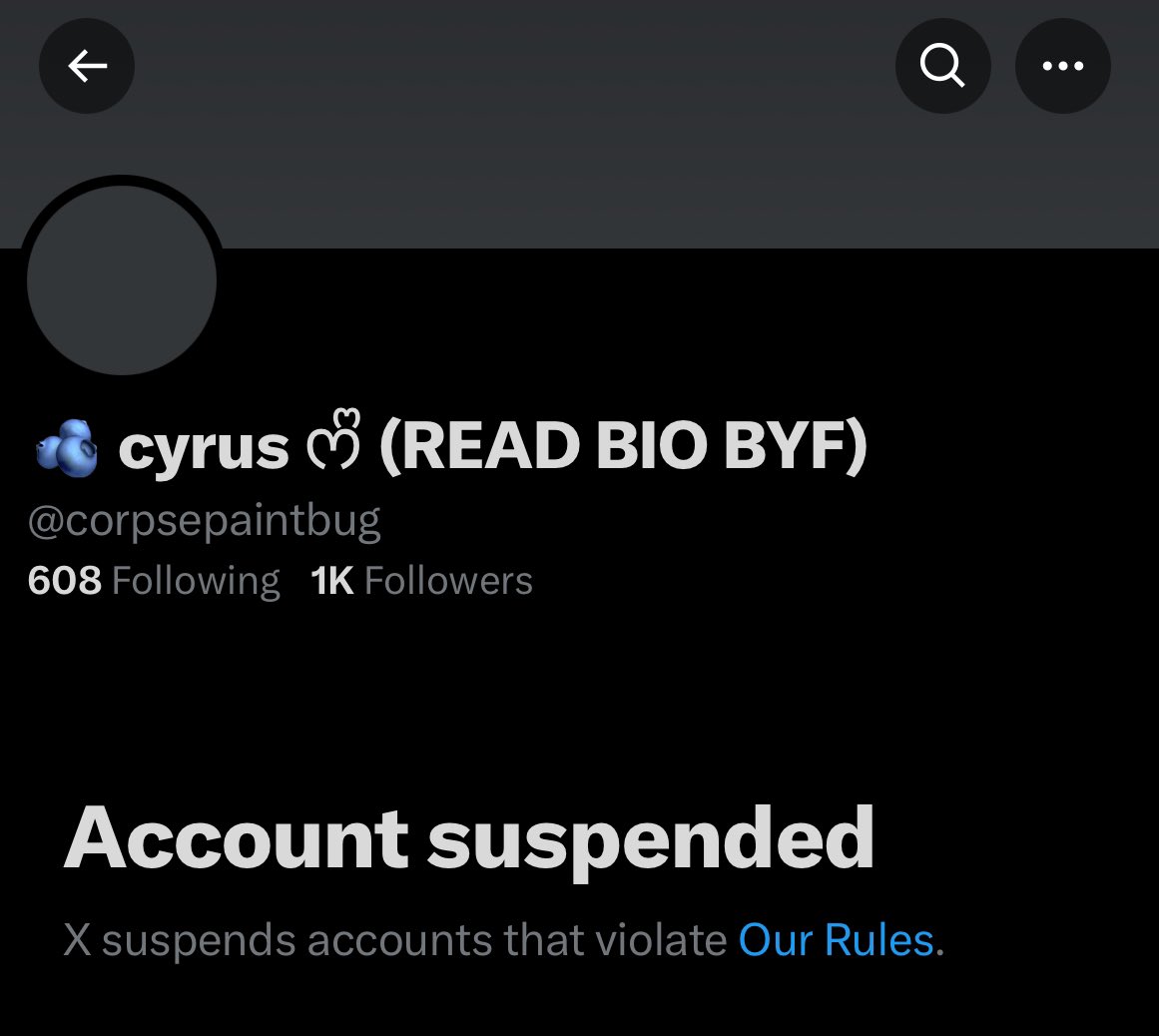 ICHORJESTER's tweet photo. #UNSUSPENDCYRUS #FREECYRUS WGAT THE HELL https://t.co/IlmoiWbgmR