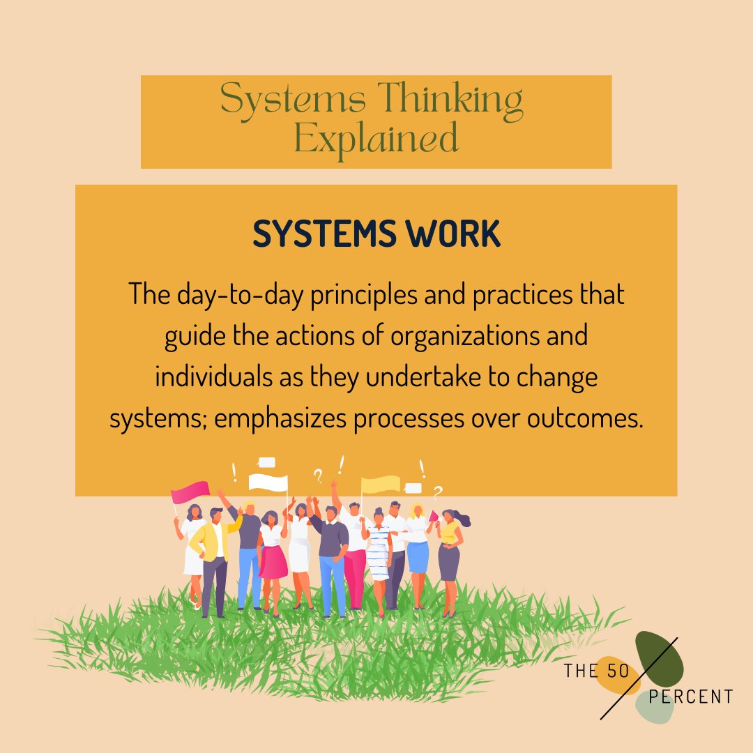 #SystemsWork is incremental. What are the small steps we can take to get the #SystemsThinking ball rolling? #systemsthinkingexplained