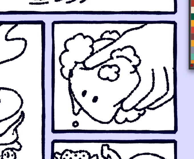 いい感じ・イラストになりそうな𝒘𝒊𝒑…✍️ 