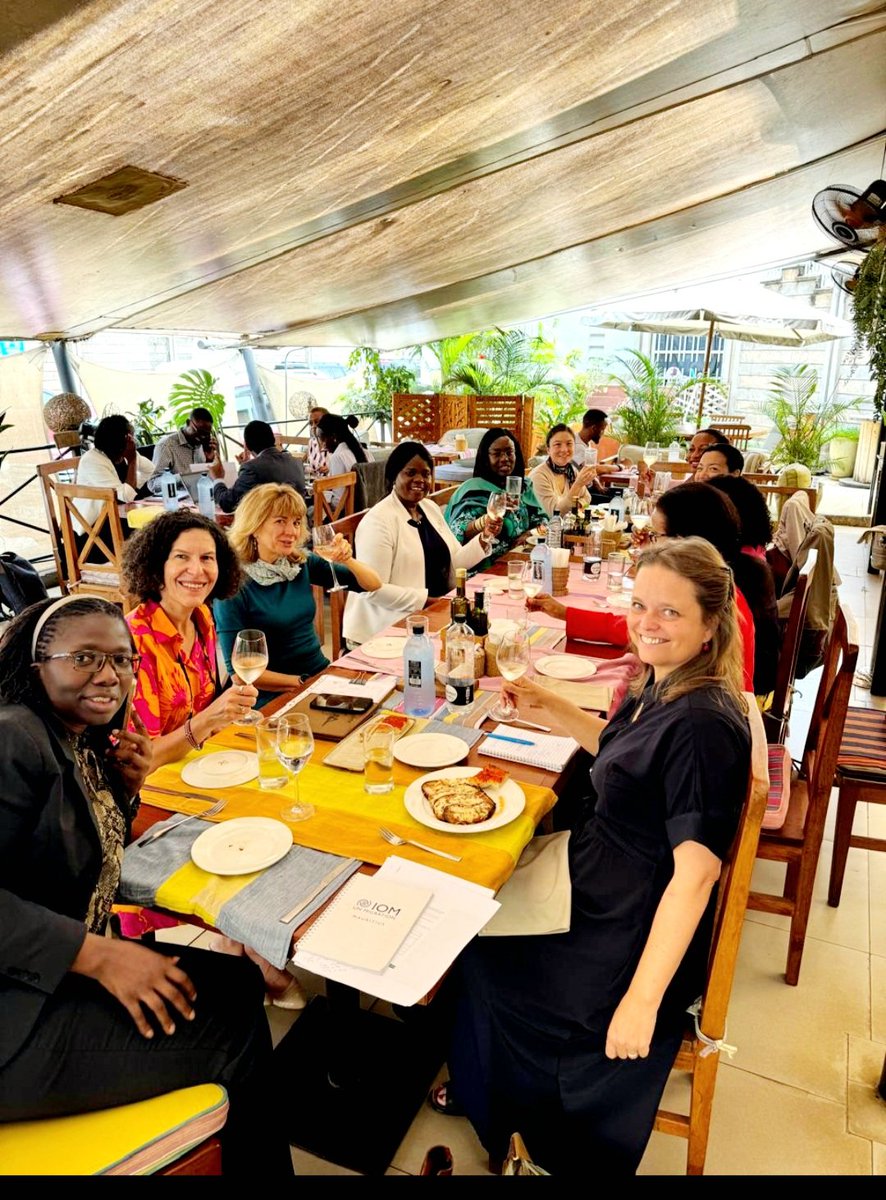 Today, the women in the UN Country Team in @UnKenya bade farewell to a beloved sister & colleague, @CMucavi of FAO, who leaves @UnKenya after a successful tenure as head of @FAOKenya. We discussed our role in advancing feminist and transformative leadership in the UN.