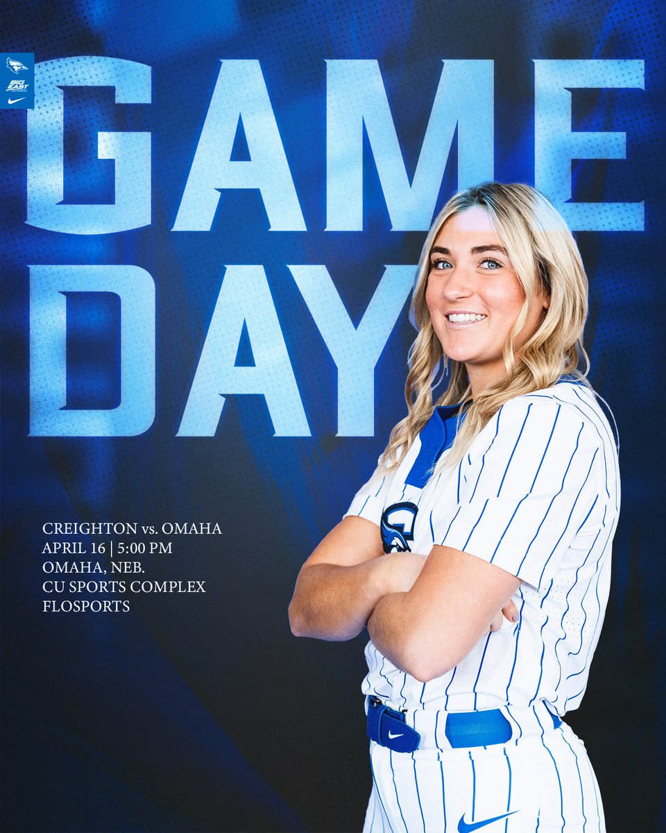 Rain, rain go away, It's Bluejay softball GAME DAY‼️ 🆚 Omaha ⏰ 5:00 P.M. 📍Omaha, Neb (CU Sports Complex 📺 FloSports 🔗linktr.ee/bluejaysoftball #GoJays