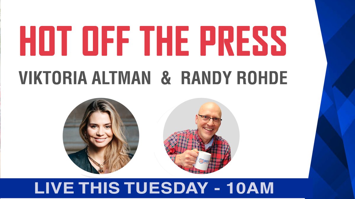 🎥 Live Alert! Catch Viktoria Altman on 'Hot Off The Press' this morning at 10 AM EST! 🌟 Discover how her marketing genius helps small law firms stand out. Don't miss it! #MarketingExpert #LawFirmGrowth #LiveStream
