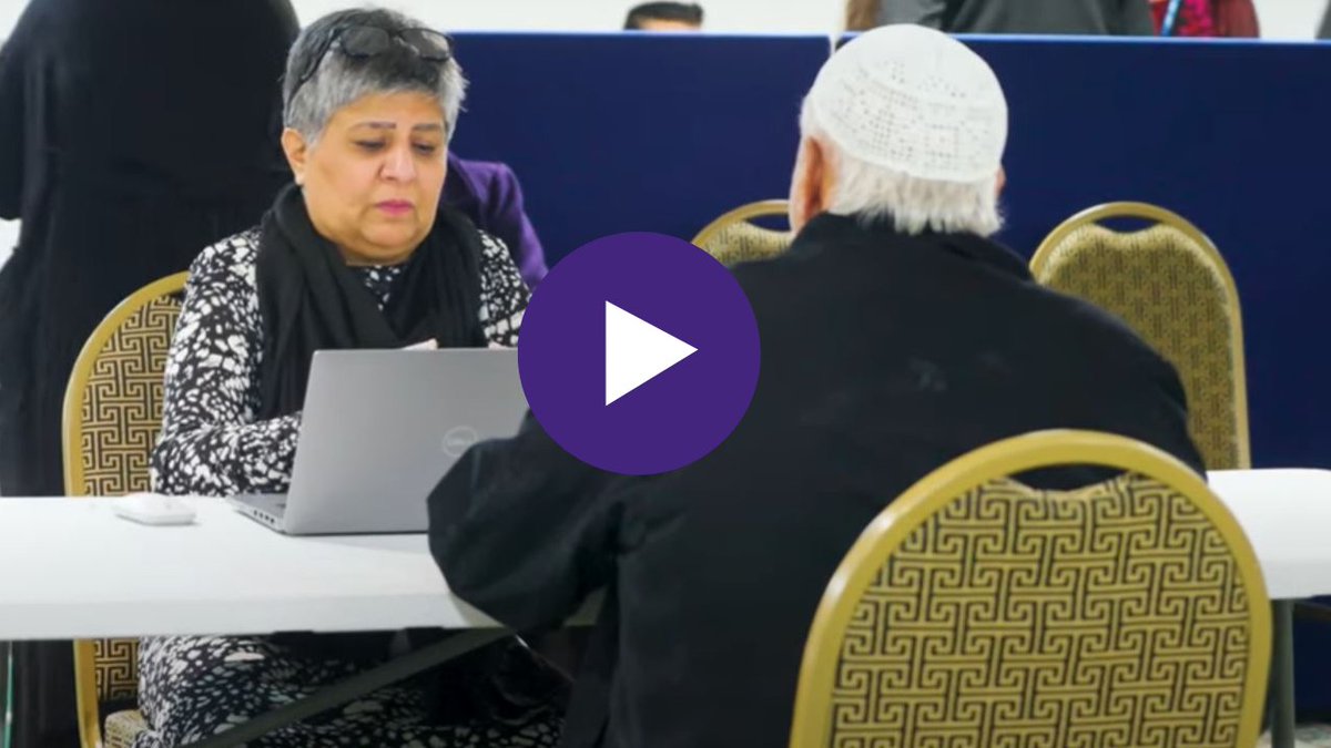 Ciaran is working closely with communities & partners across BDC to make health checks accessible. In this video he tells us how he's working with local imam Ali to bring health checks to faith settings like the mosque. Watch 👉youtube.com/watch?v=P1tnBI… #ReducingInequalitiesBDC