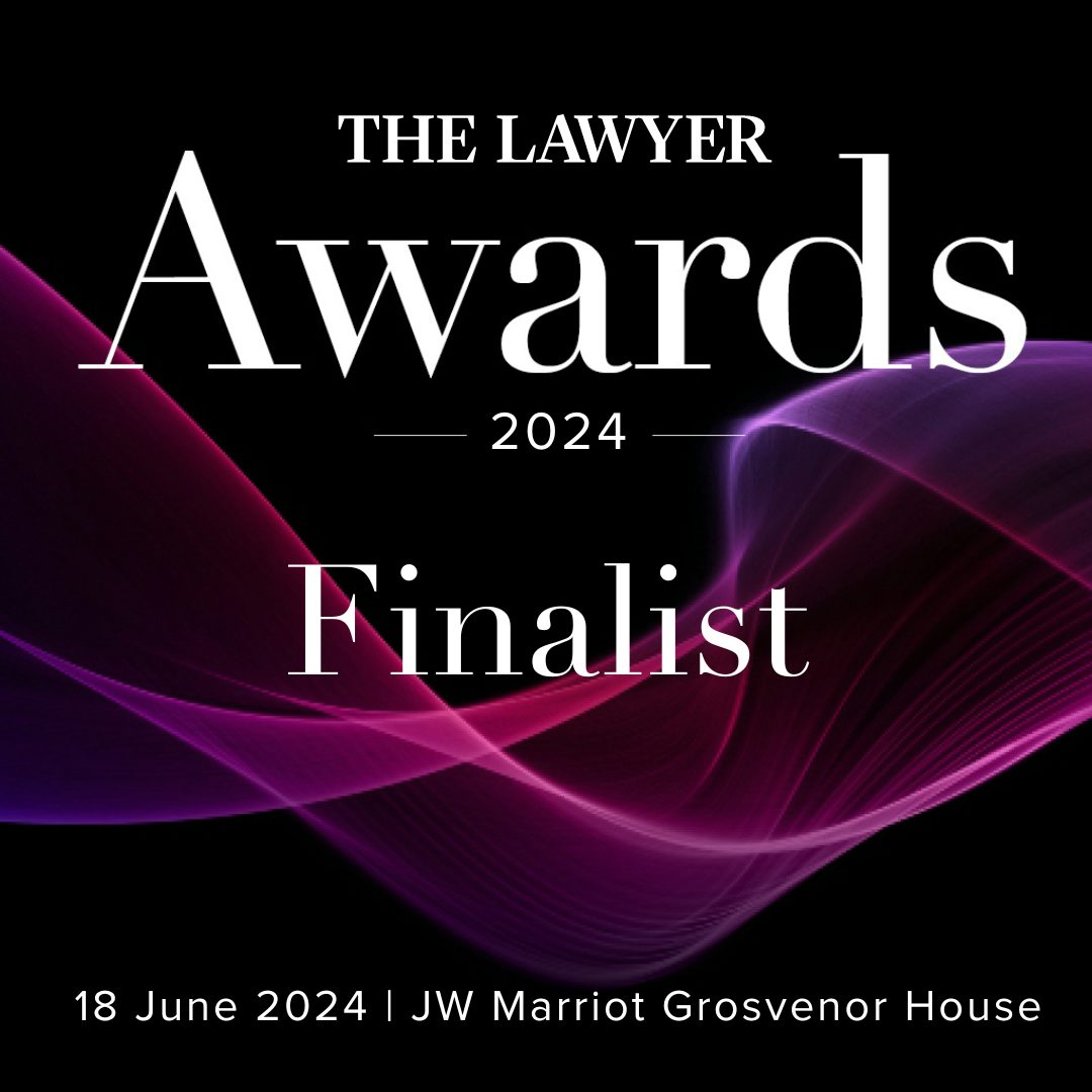 Innovation wouldn’t happen without them.

Congratulations to our Life Sciences Legal Team for taking centre stage at @TheLawyermag Awards 2024, alongside world leaders such as @GSK and @Vodafone 🎉
 
#LawyerAwards #Finalists #OnMyHorizon