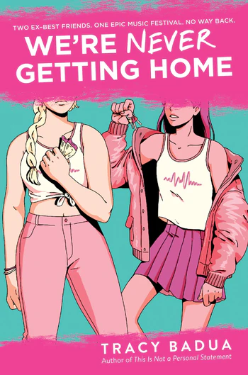 Happy book birthday to We’re Never Getting Home by @tracybwrites! Perfect for anyone with Coachella FOMO, this messy, tender YA novel is about the complexities of a friendship breakup, set against the captivating backdrop of a chaotic night at a music festival.