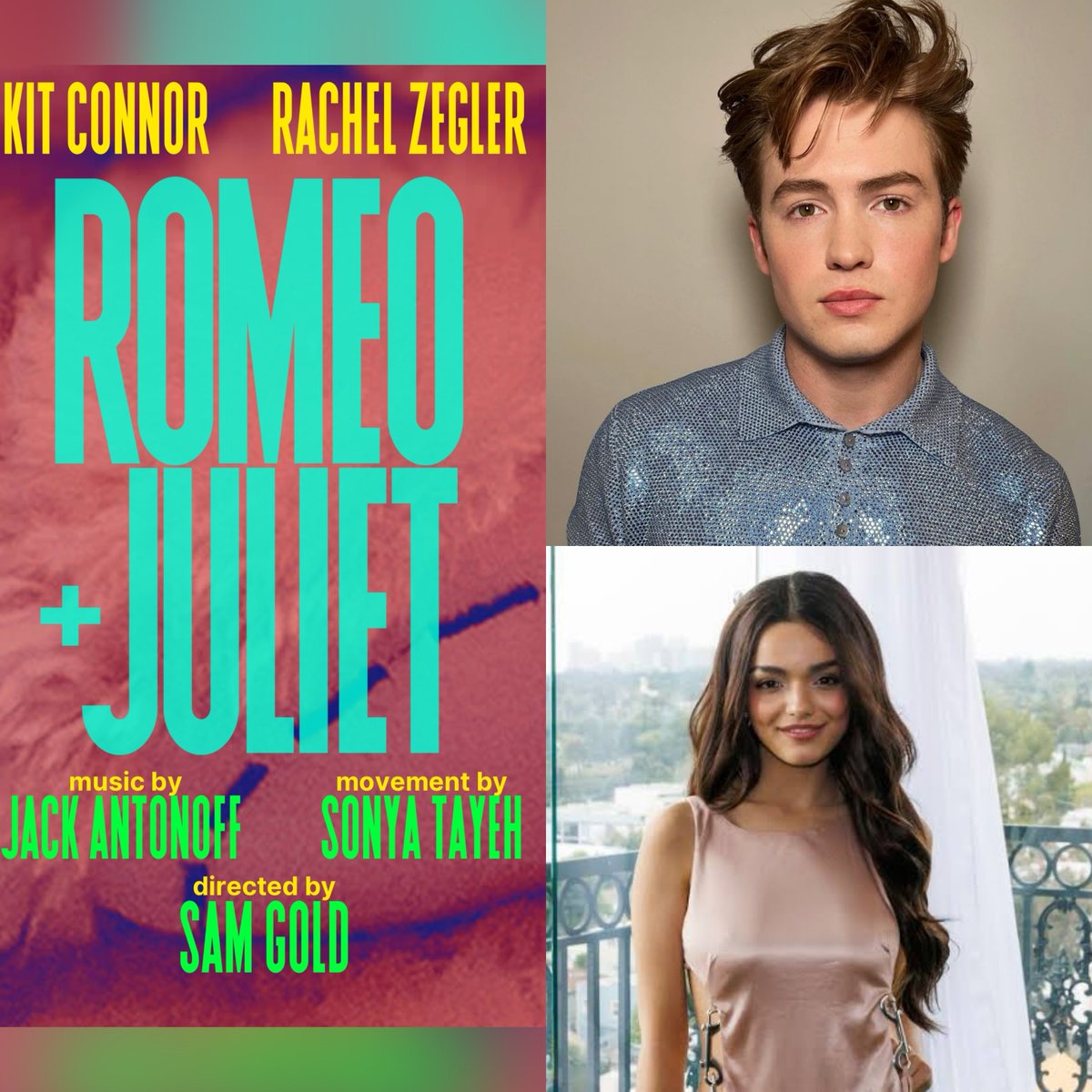 New York, NY Kit Connor and Rachel Zegler starring in Sam Gold’s new Broadway staging of Romeo & Juliet