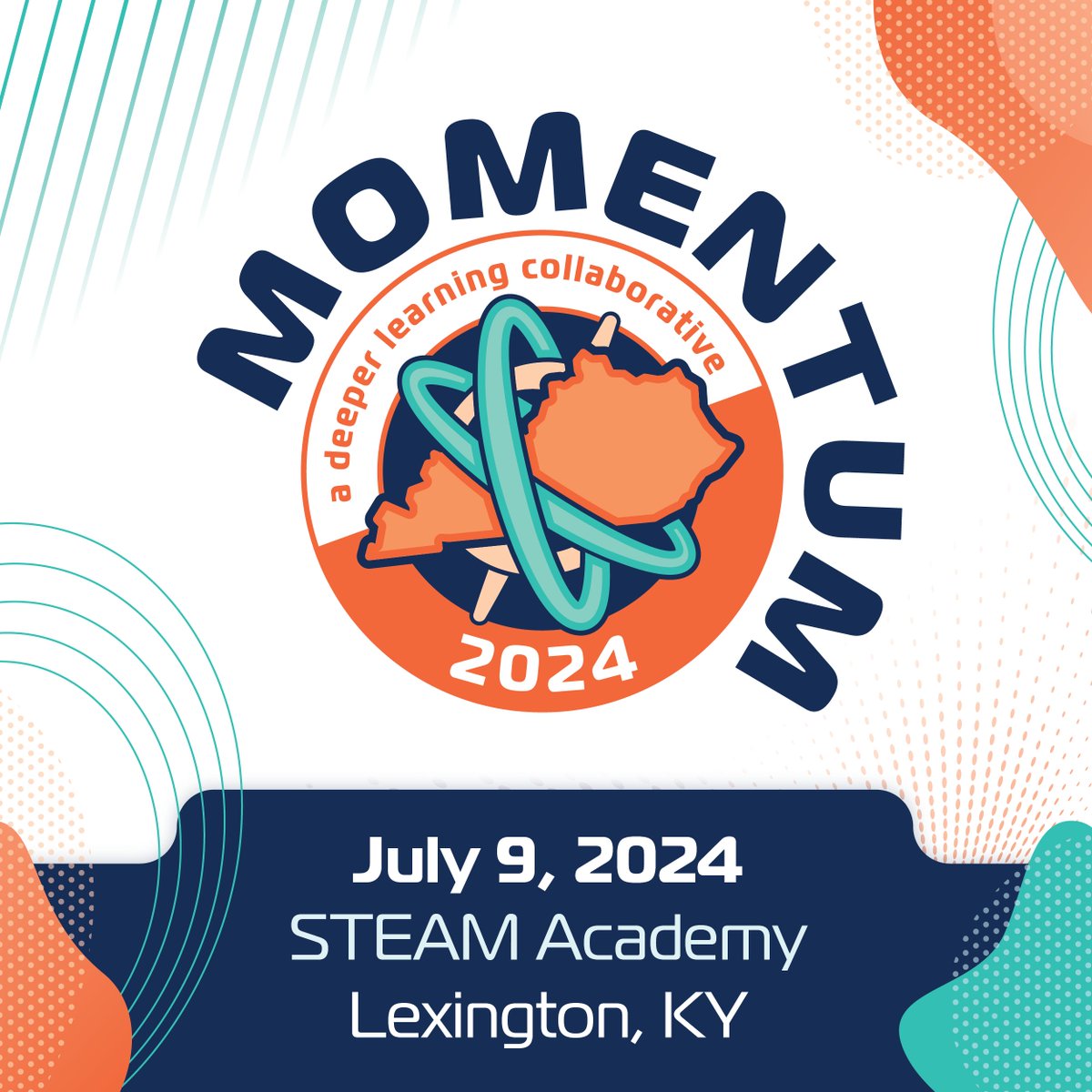 Coming soon for July 9!  Mark your calendars for the summer Deeper Learning conference -- registration will open soon!  #KYDL #UnitedWeLearnKY #AllinKY.  .
