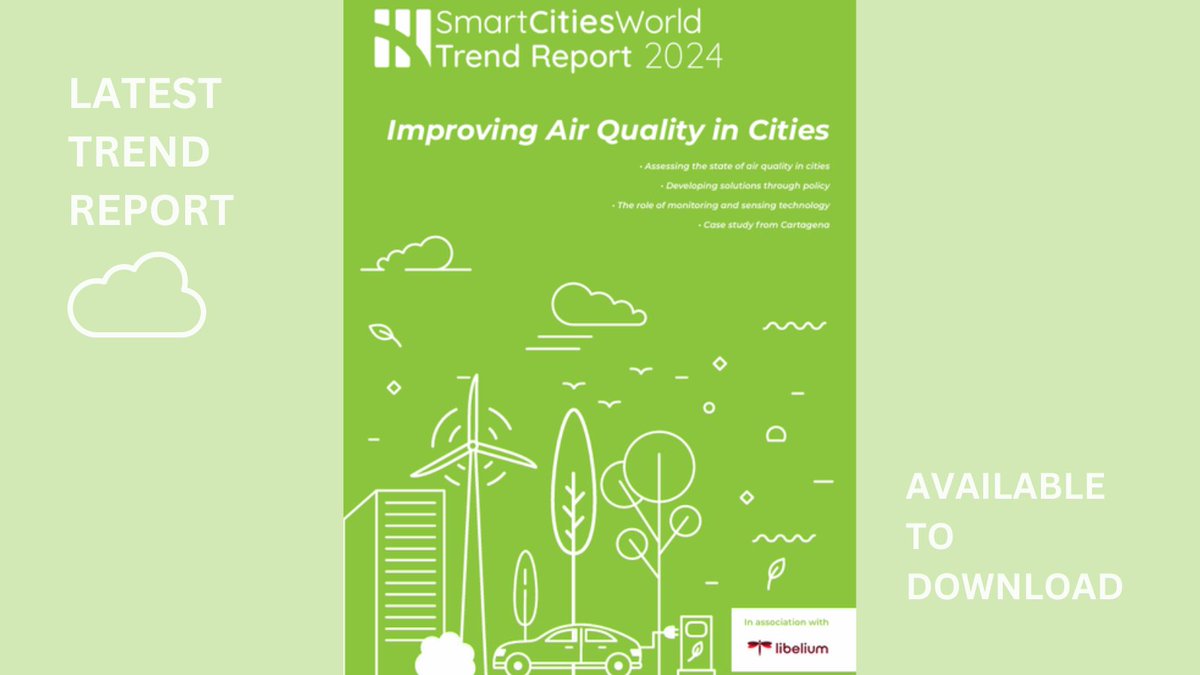 Air Quality Trend Report 2024 - We assess the current trends in #airquality monitoring/improvement, identifying projects, #policies and technologies that are aiding cities in creating more liveable and breathable #urbanenvironments @libelium #emissions ow.ly/PhFG50Rgsxs