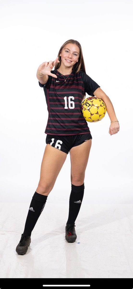 AHSMaroonSoccer's tweet photo. 2 year starter, straight baller… season cut short due to an unfortunate injury.  Guaranteed an all-district selection, but ready-up!!  SETBACK for the COMEBACK!  #shewillbeback!  HWPO! https://t.co/vxeEdUQpZN
