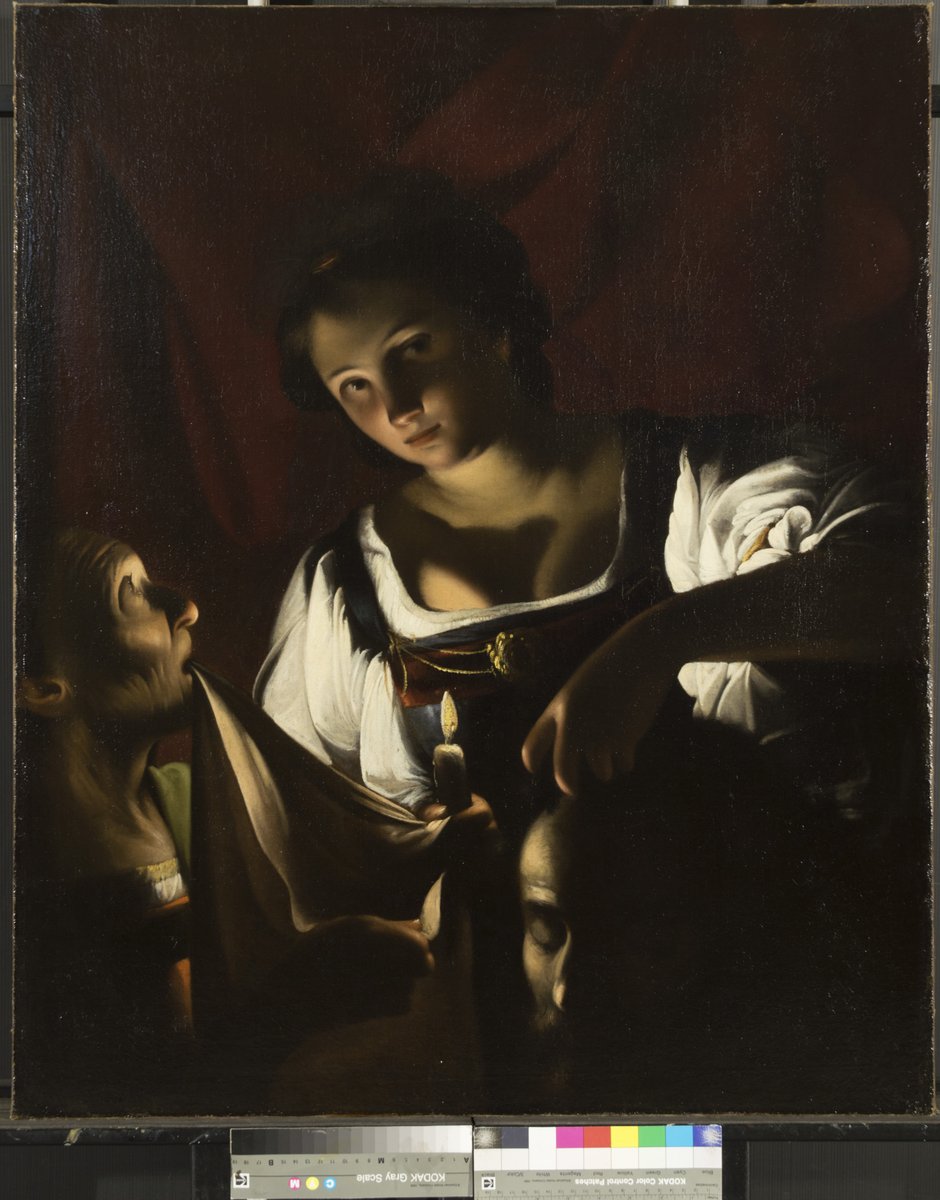 SheffMuseums's tweet photo. 👉 Before and after conservation 👉 

See a star of Sheffield’s collection - Judith with the Head of Holofernes, (c. 1610–1620) after Carlo Saraceni - restored by Sheffield-based conservators @ckconservation at Graves Gallery! 👏

@visitsheffield @sheffcitycentre https://t.co/wE0H7apb57