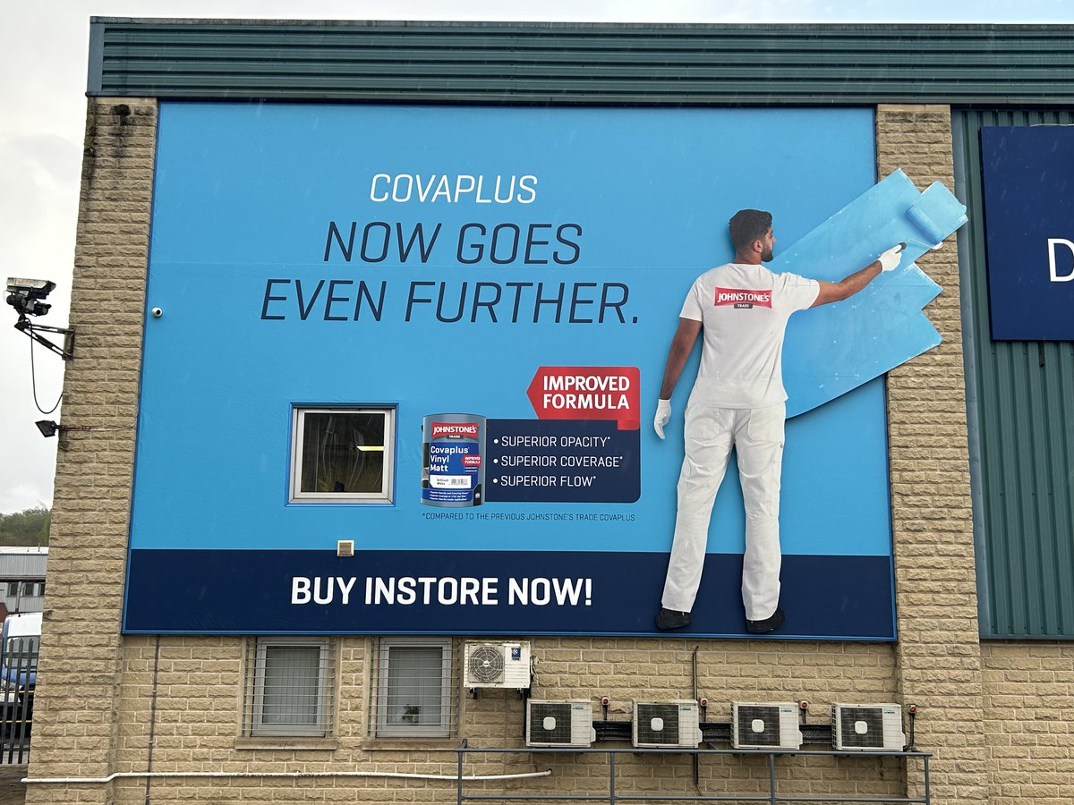 JohnstonesTrade's tweet image. Something looks… different🤔

Covaplus Vinyl Matt now goes even further thanks to its new and improved formulation – just look how far it’s gone on the walls at our Johnstone’s Decorating Store in Birstall!🤩

What are you waiting for? Try it for yourself today! View our…