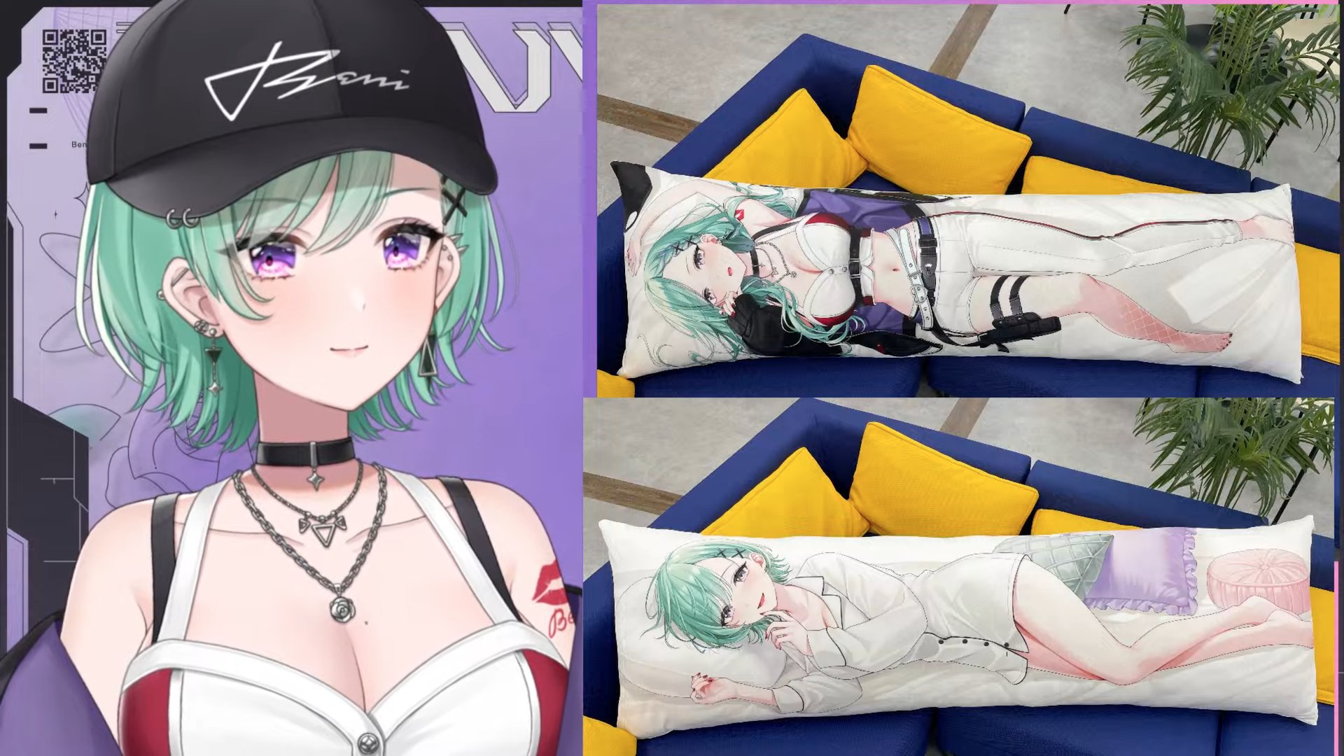 八雲べに 3周年記念2024 抱き枕カバー ぶいすぽっ！