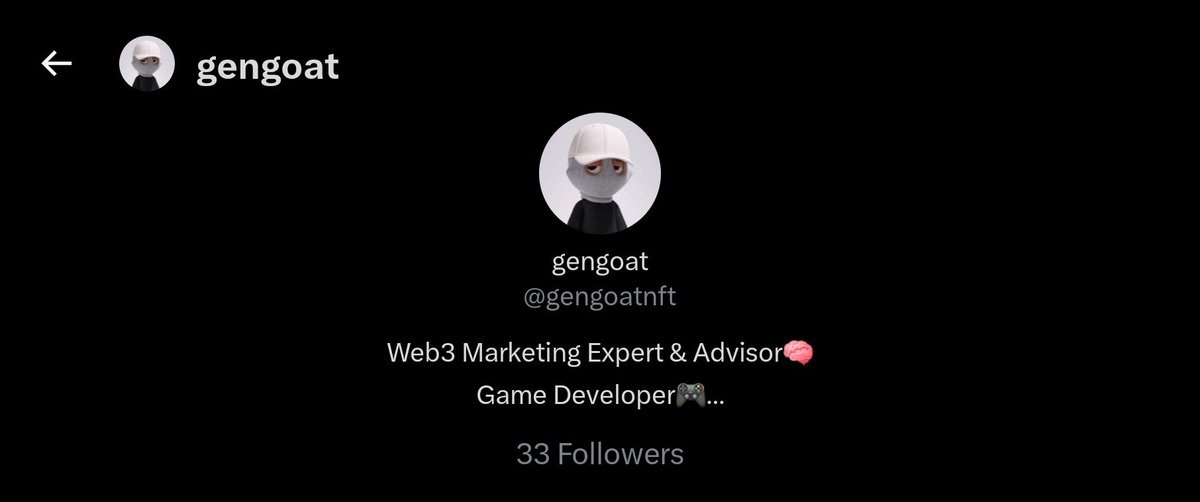 ... How can someone one claim to be a Web3 expert and only 33 followers on Twitter.... Oh right it's all lies 🥲