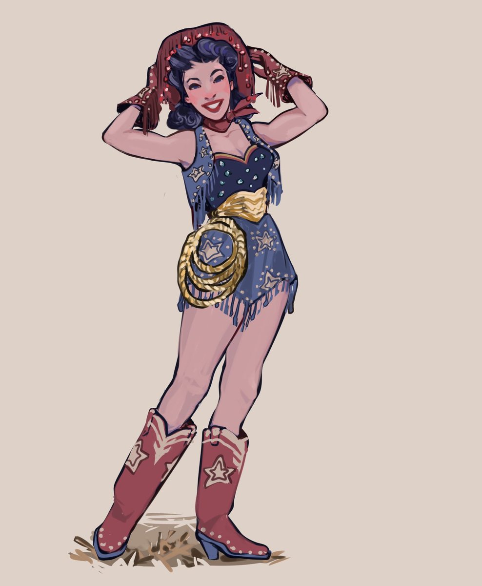 Yee-haw Wonder Woman! 💥✨