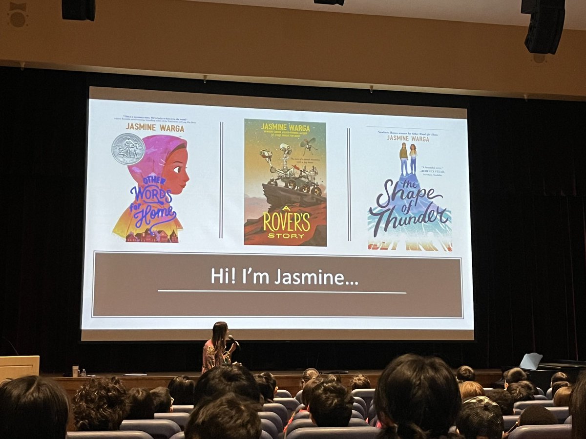 SMS students had a chance to meet with author Jasmine Warga today! #DiscoverGreatness