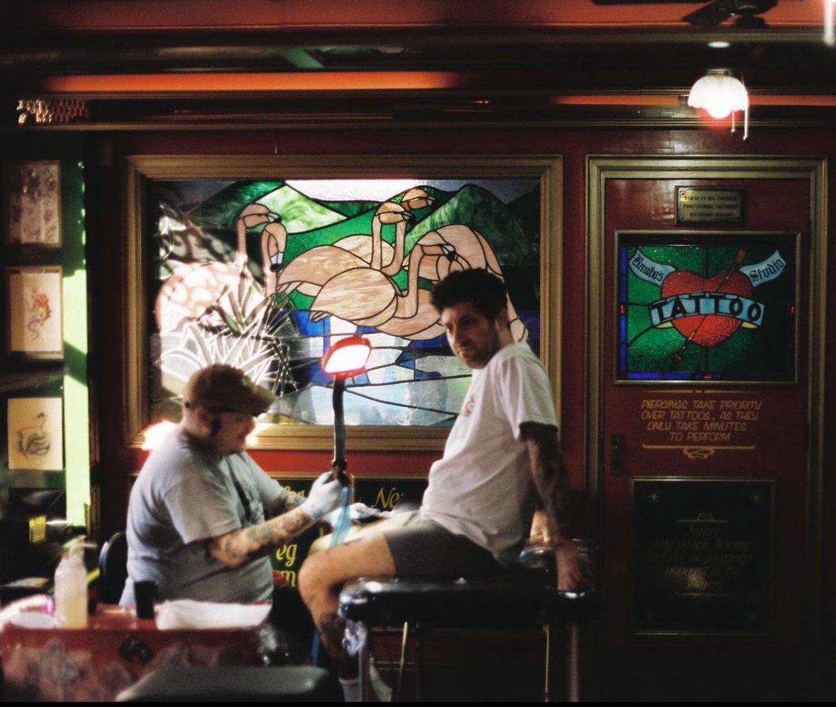 little man getting wound tended to after falling off of tricycle (colorized) 2024