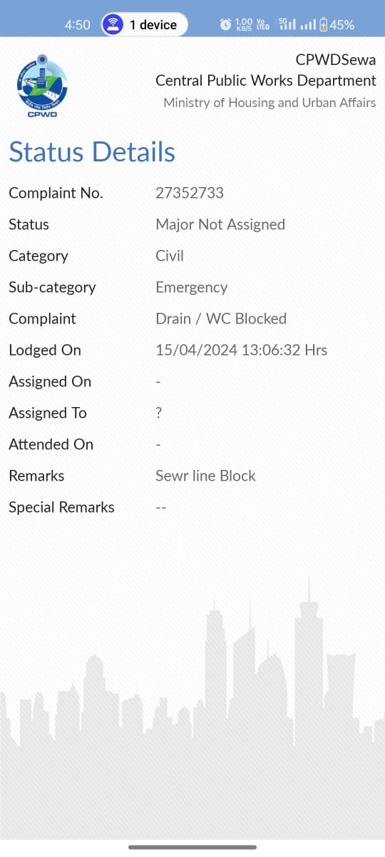 pushpendra2793's tweet photo. says no funds avlable, told to wait in sewage water till MCC is over..
forced to live with sewerage
Kya Aise banega swach bharat?
#sewageoverflow
#central government quarters
#benefits of election
#chandigarhnotreallyclean
@CPWDGOV
@chandigarh_admn
@SwachhBharatGov
@MCChandigarh https://t.co/3jIV8i6v1S