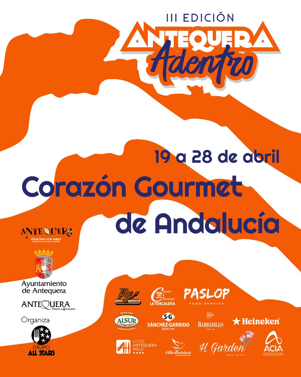 La III Edición de #AntequeraAdentro consolida el liderazgo de la ciudad como corazón gourmet de Andalucía. Empodera también a la ciudad como una gran candidata a Capital Española de la Gastronómica. #JuntosBrillamosMas