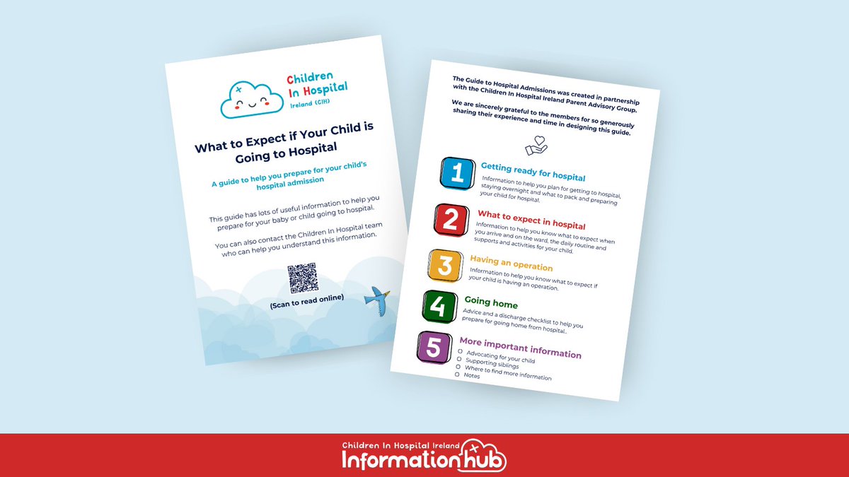 childreninhosp's tweet photo. We're delighted to announce the launch of our guide to hospital admissions! This resource was developed to support families with a child who requires hospital care. 

To download the guide here - https://t.co/1uGfcraNqJ https://t.co/1TDT1ZFkAN