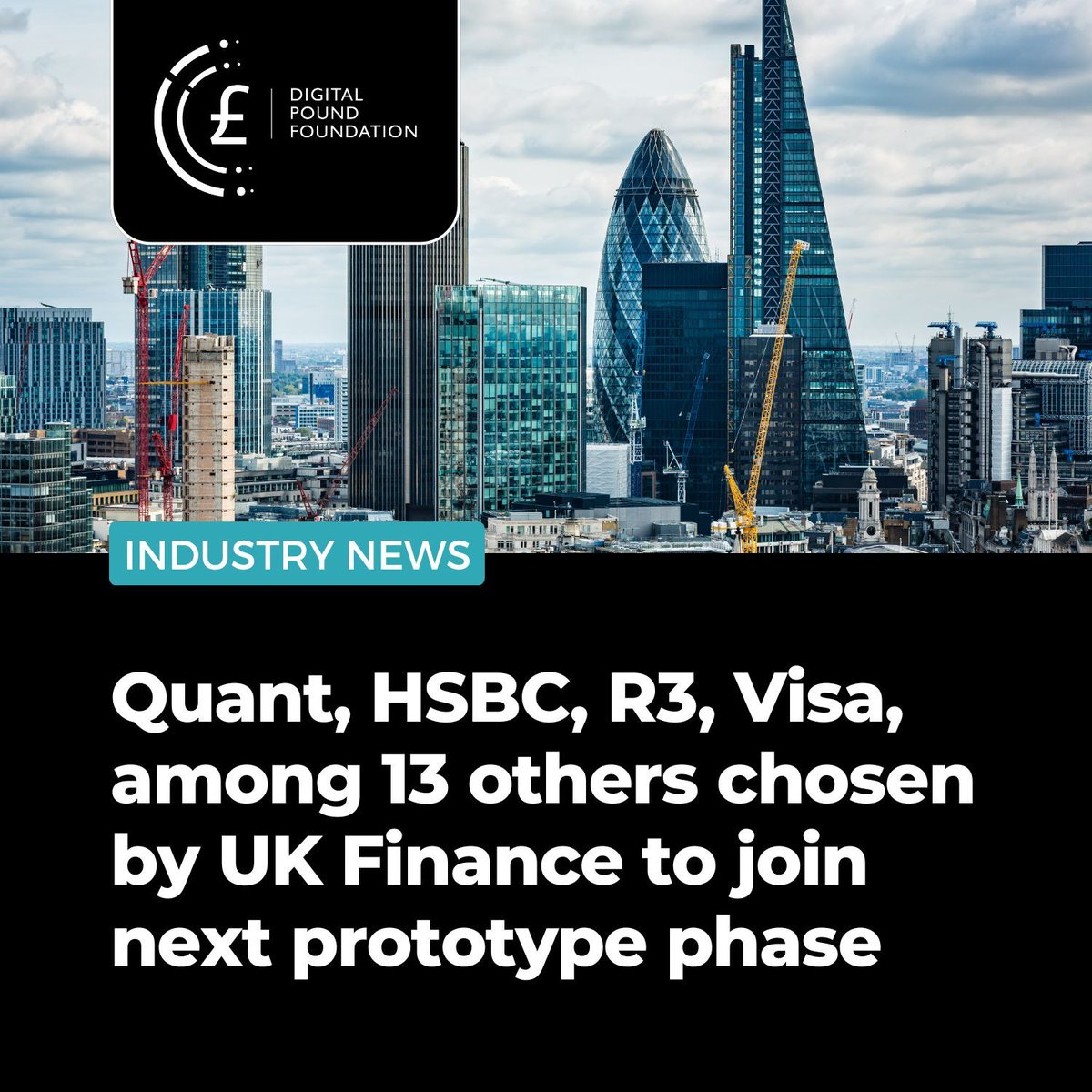 A new phase of experimentation has been announced for the #UK #RLN, involving the technical expertise of #Quant, #R3, #DXC, and #Coadjute, with collaboration from 13 other organisations, including #HSBC, #Visa, #Citi, #Mastercard, and #Santander 👉 buff.ly/3xxfOng