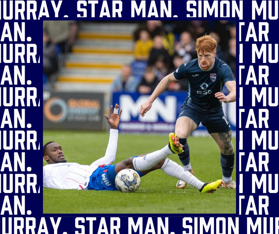 ⭐️ Congratulations to Simon Murray, who has again been named as the Star Man in the SPFL #TOTW!