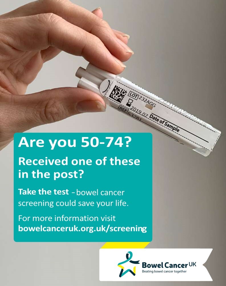 Bowel screening is offered every 2 years to people aged 50 to 74 across Scotland to help find bowel cancer early. If you’re eligible, the Scottish Bowel Screening Centre will send you a free test kit to your home address.