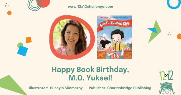 We're thrilled for #12x12PB member @mo_yuksel on the release of her #picturebook, SAMI'S SPECIAL GIFT, illustrated by @huseyinsonmezay and published by @charlesbridge! See her book and MANY more: buff.ly/43OXTTS #newbook #booklaunch