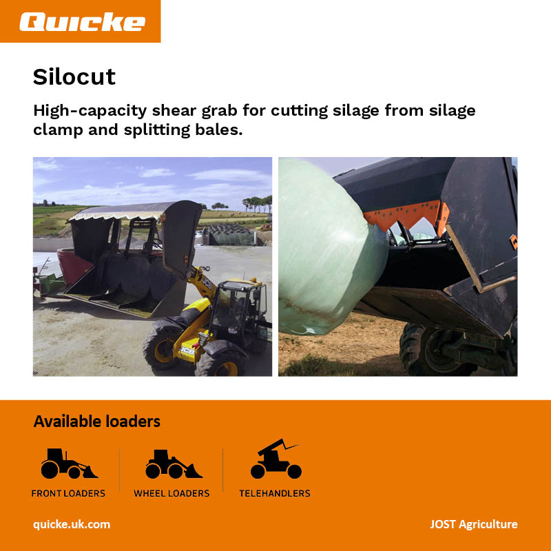Quicke_UK's tweet photo. Implement of the Week: Silocut
• High-capacity shear grab with tines or bucket
• Cuts both silage and bales
To find out more visit: https://t.co/dcTW3DOp35
Ask your dealer for a Quicke
#QuickeUK #implements #Silocut #ImplementOfTheWeek #WorkSmarterNotHarder https://t.co/dBkOAGnFoe