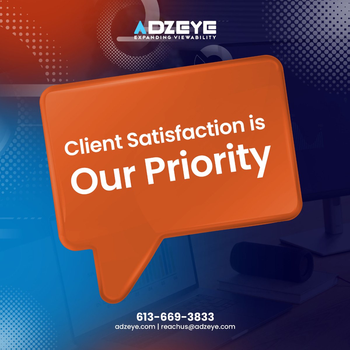 We're proud of the positive feedback we receive from our clients.

See what they have to say about working with Adzeye!

Top Hashtags: #ClientSatisfaction #Testimonials #DigitalMarketingAgency #Adzeye #WeCare