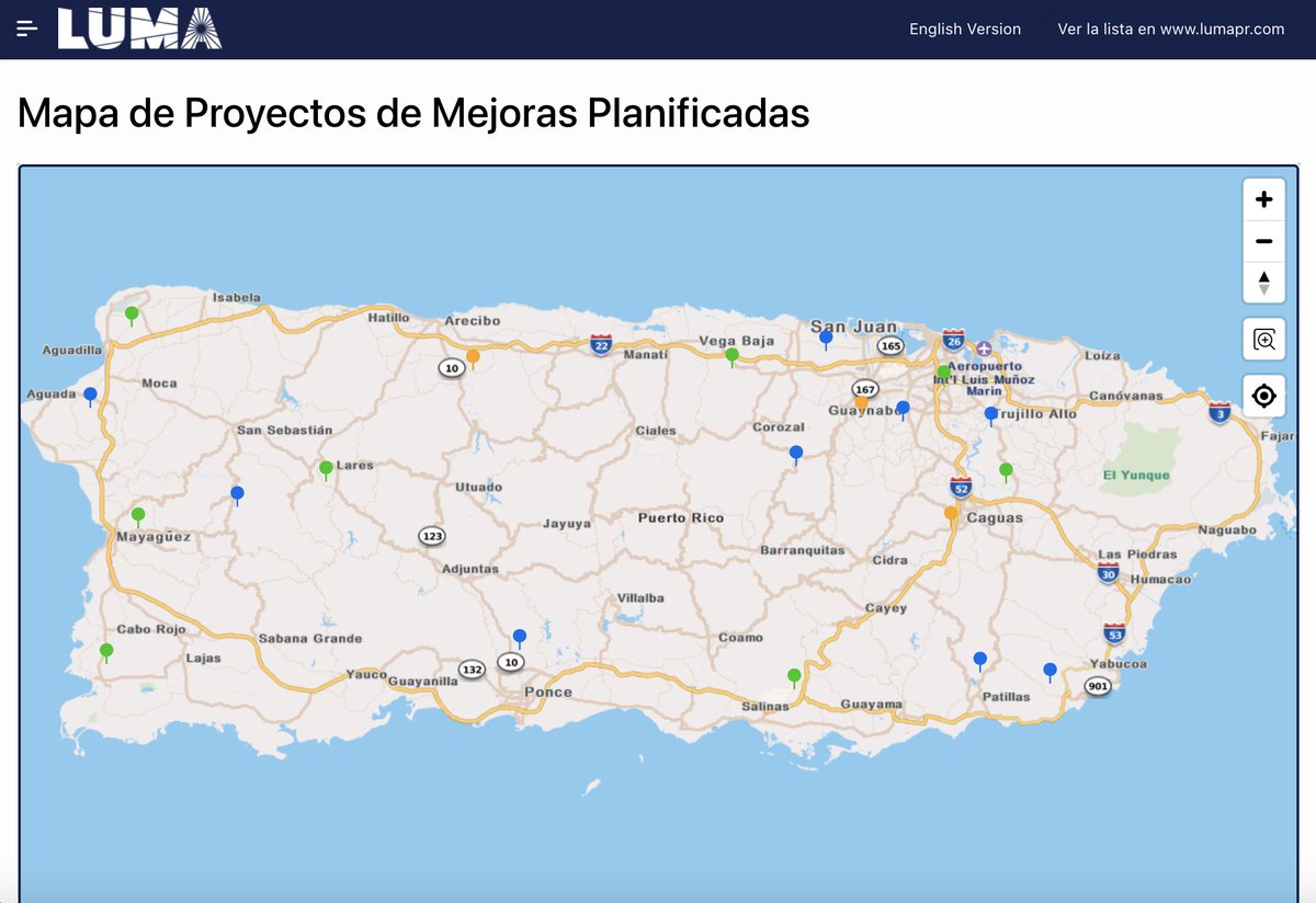 Nuestras brigadas modernizan cada día equipos críticos en todo PR. Estas mejoras son parte de nuestro compromiso de brindar un sistema eléctrico más confiable y resiliente. Conoce más sobre las mejoras planificadas en tu comunidad, visitando: lumapr.com/mejorasplanifi….