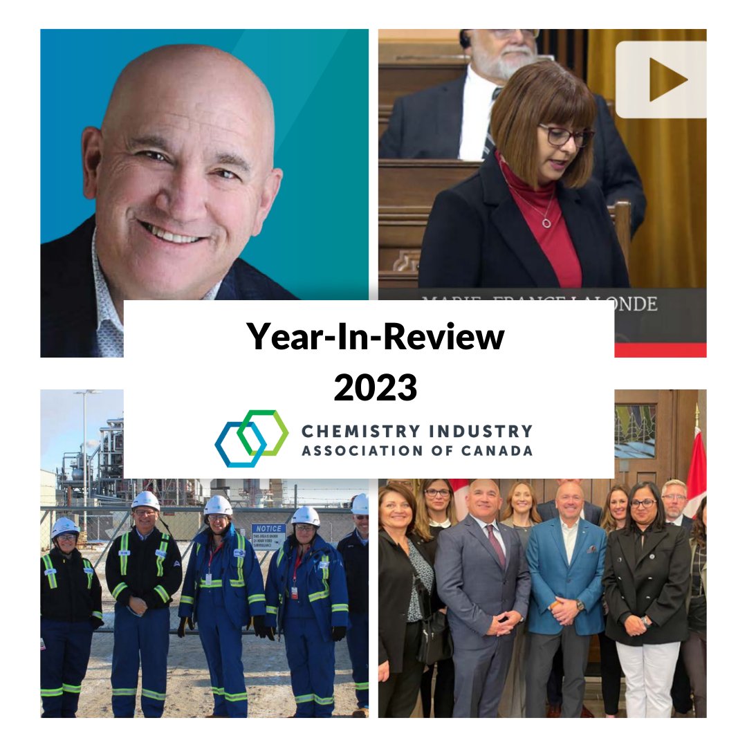 Our Year-In-Review 2023 showcases strides in attracting #investments to the #CanadianChemistry industry. Explore our achievements in 2023 as we reach a milestone year in advancing this objective: canadianchemistry.ca/wp-content/upl… #Chemicals #Plastics #Sustainability #ChemistryCanada