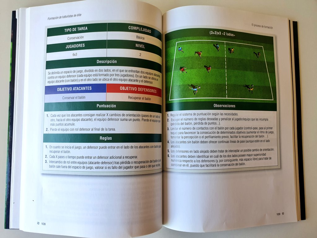 Por el #MesDelLibro te recomiendo EliteFootball 📘⚽️

Un modelo de formación y captación de futbolistas basado en los clubes de élite 🔝🏟

Lo puedes comprar en Amazon y te llega mañana 👇
amazon.es/Elite-Football…

#FútbolBase #Metodología #EliteFootball