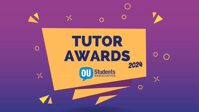 Tutor Awards provide students with an opportunity to recognise the skill of their tutors. Submit your nomination form today - it’s quick and easy! 👇👇 ow.ly/BcR050Rg2N6 Nominations close 13 May.