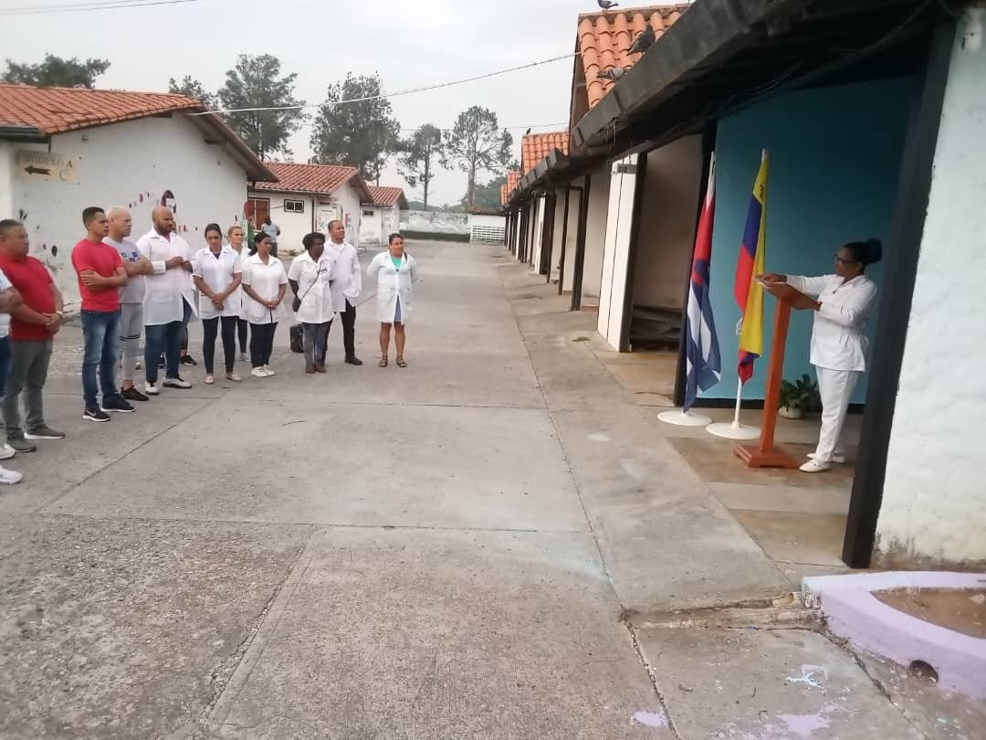 cubacooperaven's tweet photo. Inauguración de la enfermería de la Villa de tránsito en el estado Barinas en saludo al #21AniversarioBarrioAdentro .
#CubaPorLaVida 
#CubaCoopera https://t.co/KumVKPfICr