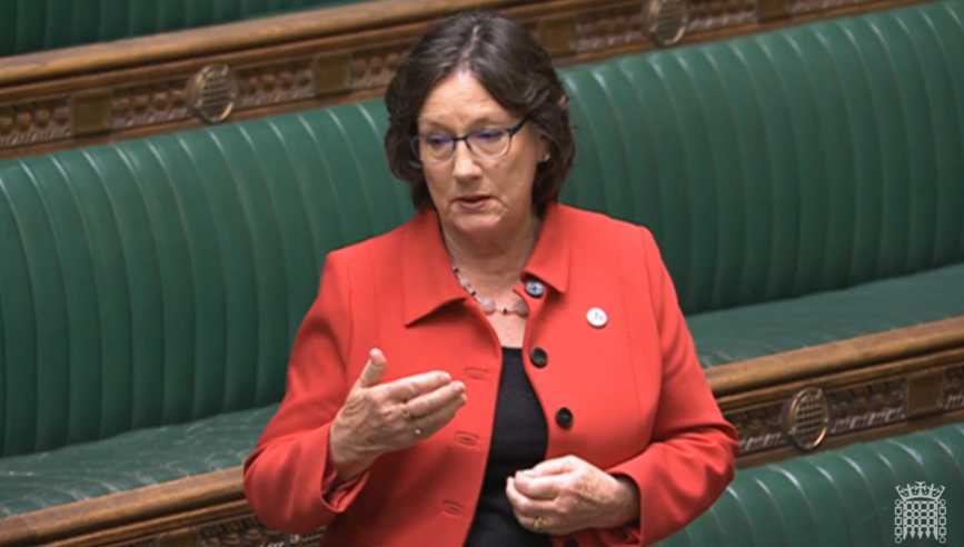 Today I asked the Rail Minister, Huw Merriman, to confirm that Conservative MPs in Derbyshire have been working hard with the Transport Secretary to find a solution to the problems at Alstom. You can watch my question here: facebook.com/pauline.latham…