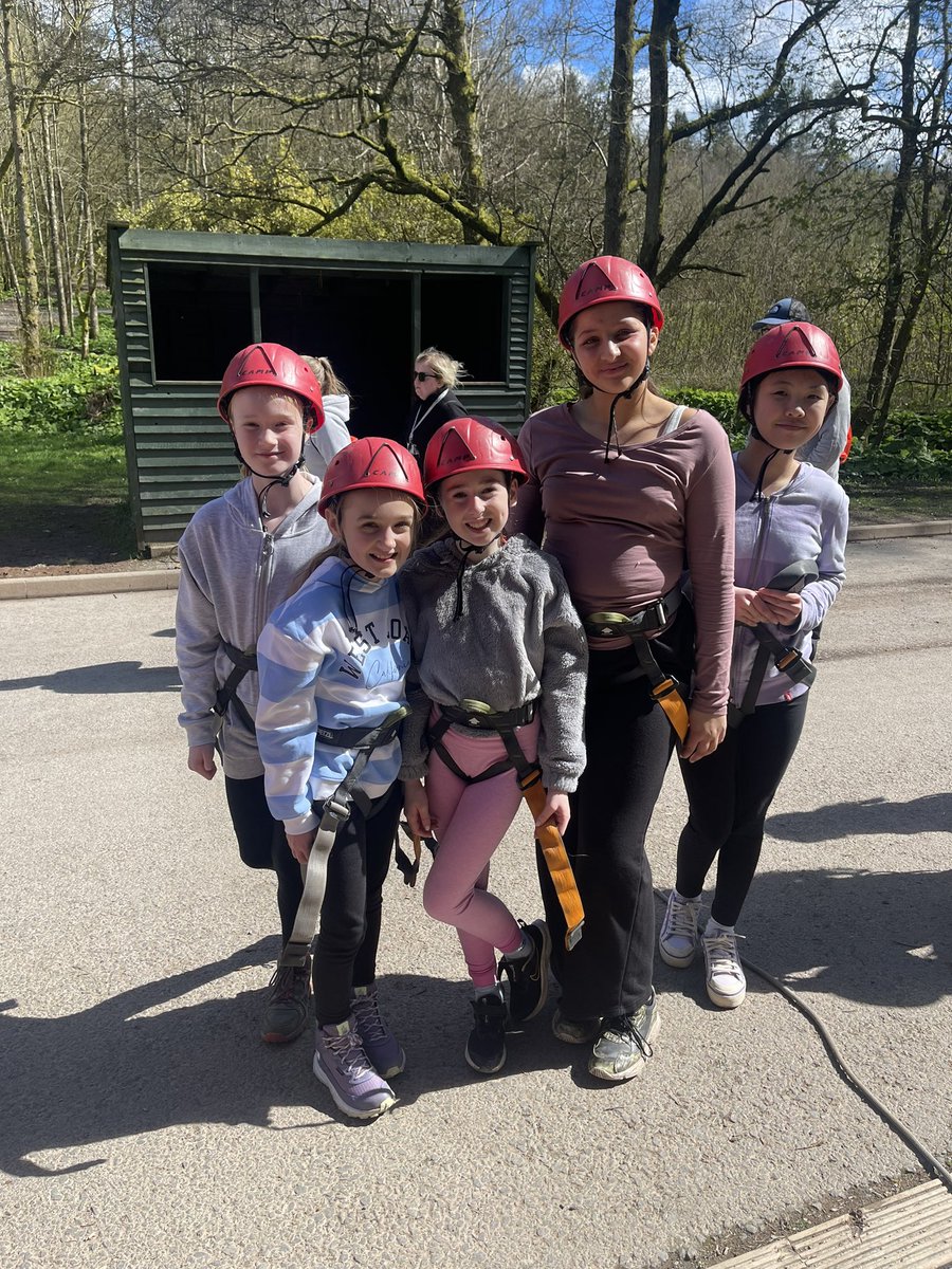 Ready for abseiling! 🧗😁
