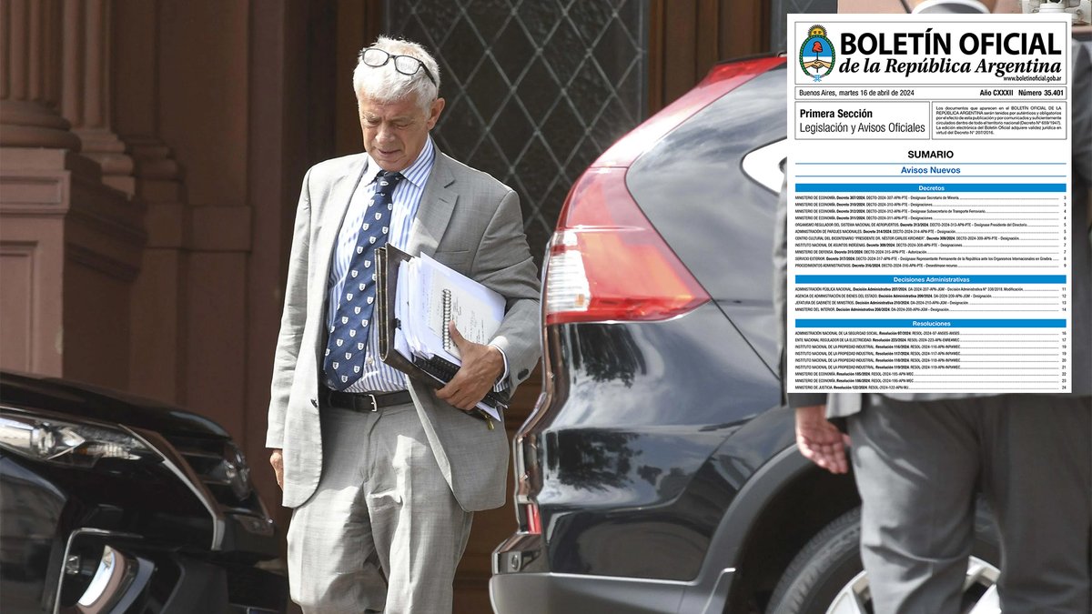 Motor1Argentina's tweet photo. 🔹Un ministro de Milei aumentó los costos de los trámites en los Registros del Automotor
🔹Es Mariano Cúneo Libarona (foto). En medio de proyectos para eliminar los registros, los premió con subas en todos los aranceles
🔹Los nuevos valores https://t.co/evZOqBgC9a @PatoVasquezOk https://t.co/XsvkkuVPfp