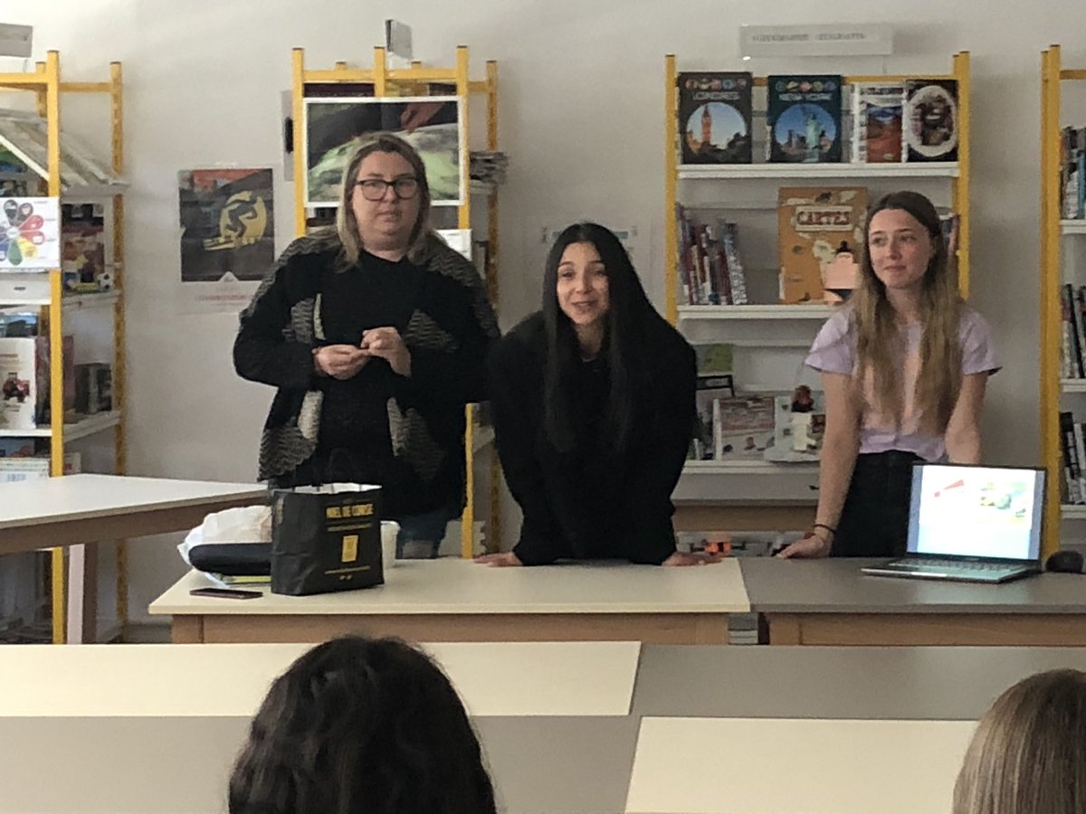 cgIleRousse's tweet image. Présentation des métiers de l agriculture pour nos élèves de la 6 eme à la 3eme @cgIleRousse ce jour au CDI en partenariat avec #ODARC 
🙏 Mme BRUNA pour l organisation de cette après-midi et aux professionnelles présentes  @accorse