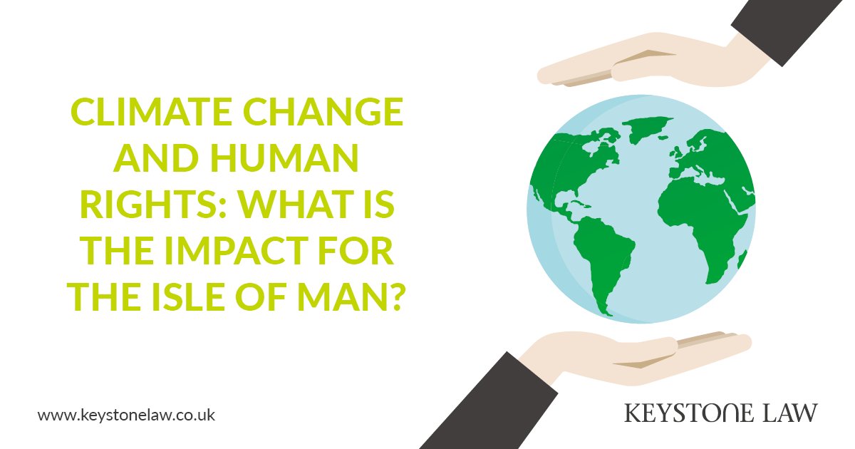 Our consultant advocate Andrew Langan-Newton considers the recent ECtHR judgment in the case of KlimaSeniorinnen v Switzerland and the consequences it may have for a response to climate change in the Isle of Man. Read more here: ow.ly/5nOi50Rh12t