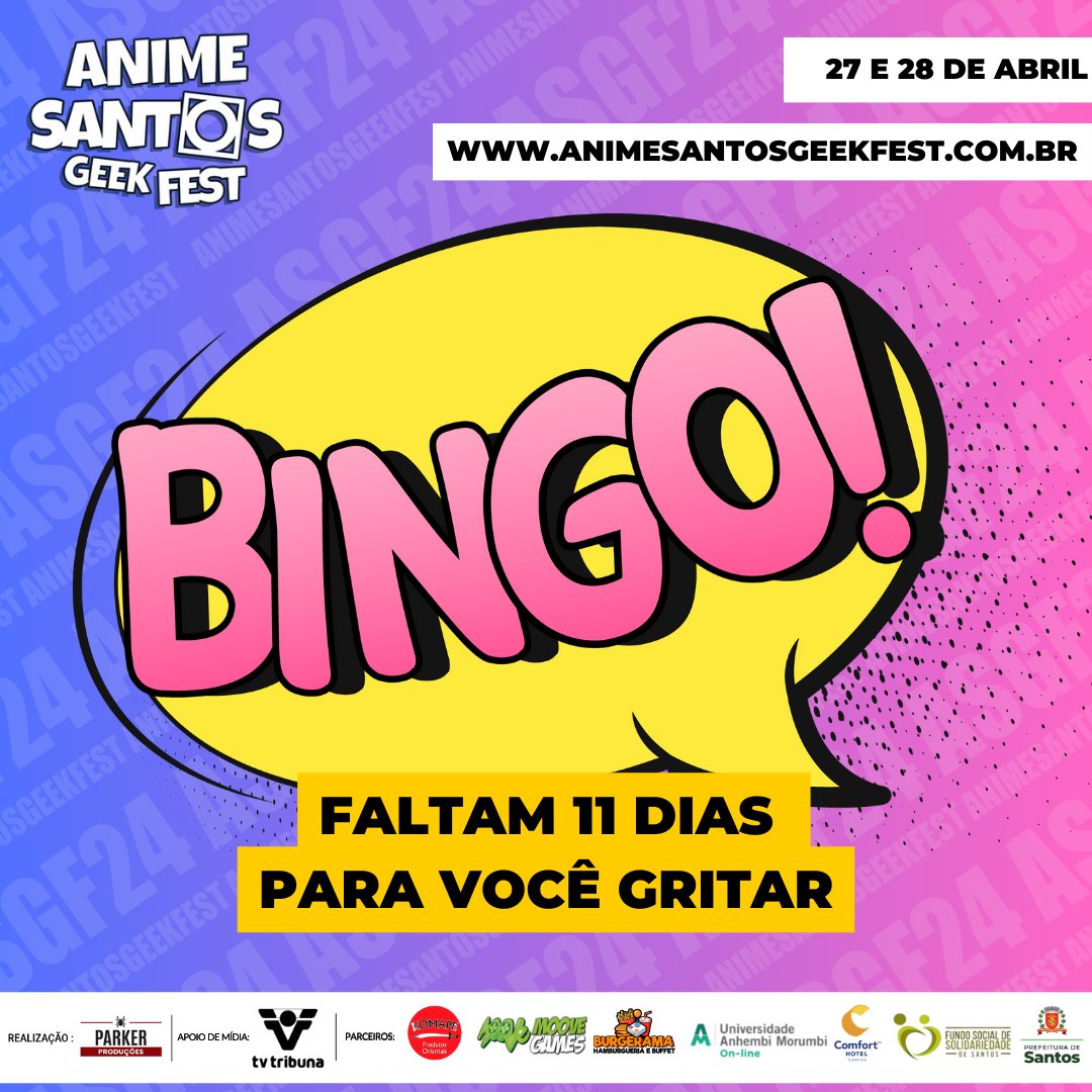 Anime Santos Geek Fest tweet media
