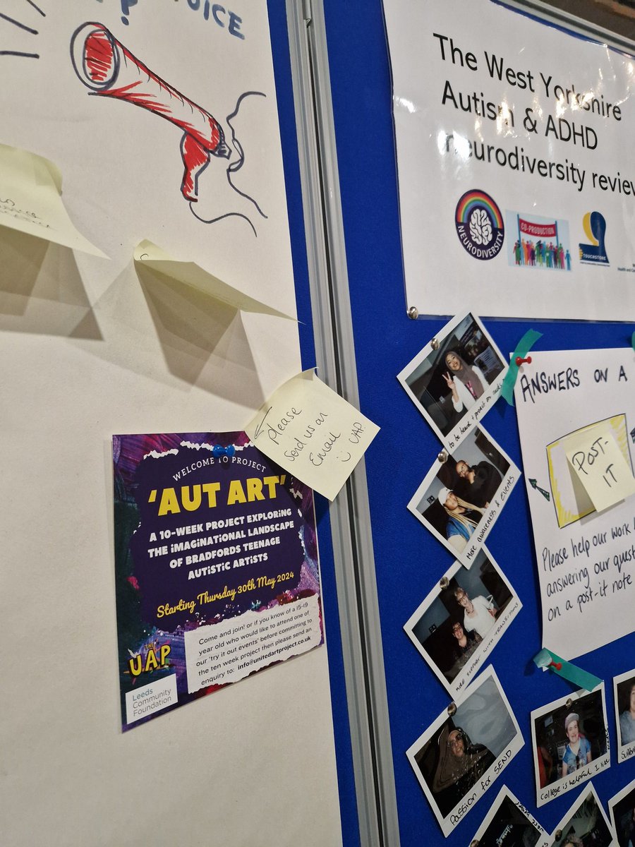 Thankyou to #AWARE for putting on a great event for WAAD - World Autism Acceptance Day. We've talked and shared the UAP's soon to commence Aut Art Project and will be connecting with the great orgs we met today! #Bradford #autism #art #PROJECT #artists #bradford2025