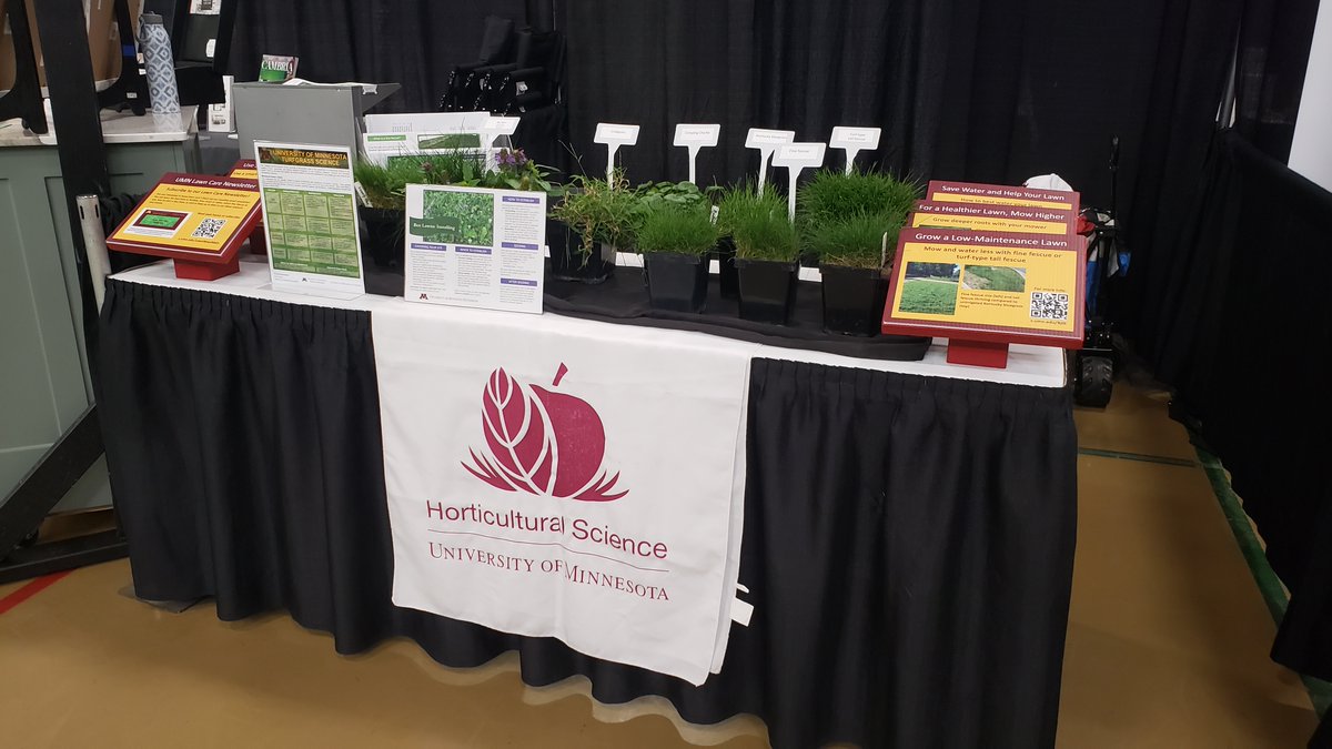 UMN Turfgrass Science (@umnturf) on Twitter photo We'll be at the Lakeville Earth Day Celebration this Saturday, April 20 11:00am - 1:00pm. Stop by our educational displays and get your lawn care and irrigation questions answered!
Full event info: lakevillemn.gov/1241/2024-Eart…
We look forward to seeing you there!
📸 <a href="/gdeters_turf/">Gary Deters</a> We'll be at the Lakeville Earth Day Celebration this Saturday, April 20 11:00am - 1:00pm. Stop by our educational displays and get your lawn care and irrigation questions answered!
Full event info: lakevillemn.gov/1241/2024-Eart…
We look forward to seeing you there!
📸 <a href="/gdeters_turf/">Gary Deters</a>