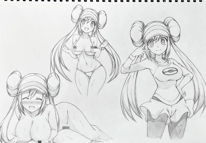 メイちゃんいっぱい描いた 