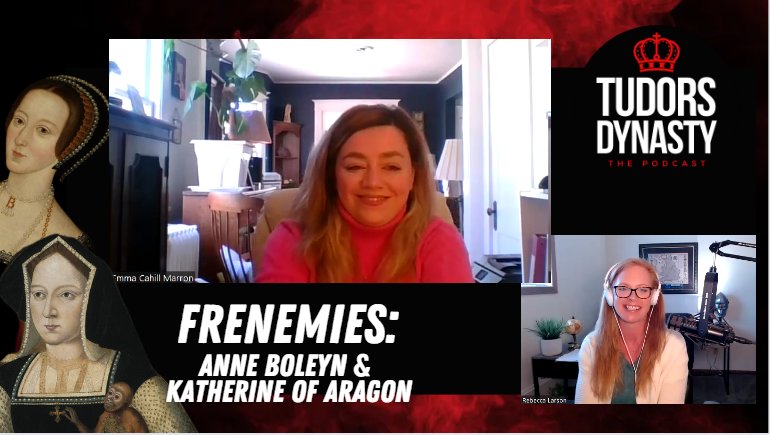 🎉New Episode! Dr. @emmalcahill is back to talk about the frenemies we all 🩷 - Anne Boleyn & Katherine of Aragon! 🍎- podcasts.apple.com/us/podcast/fre… 🟢- open.spotify.com/episode/2IzMkB… 📺- youtu.be/_I9hD6BpJ0E?si…