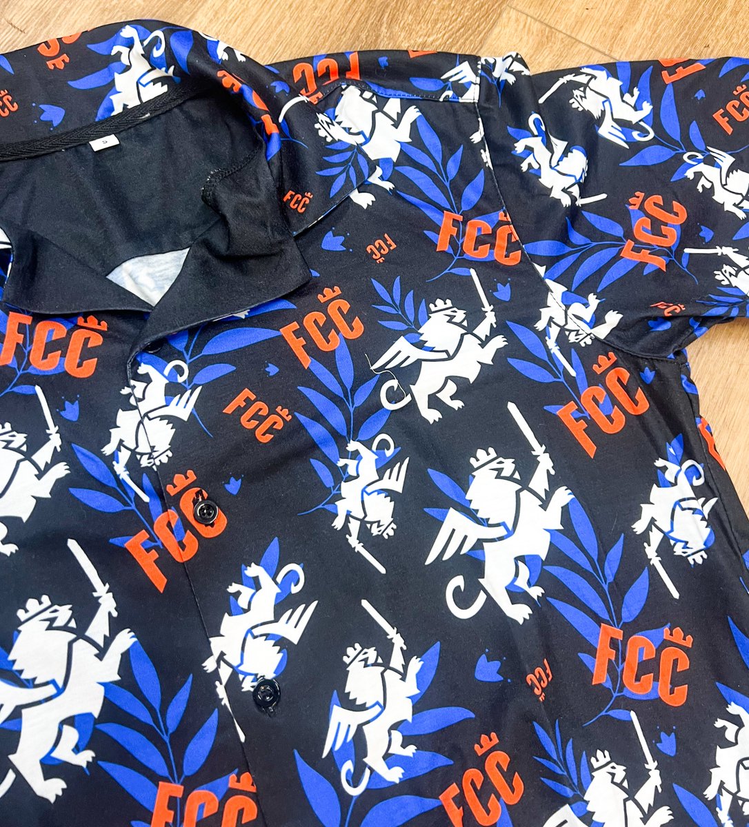 GUESS WHAT'S BACK?! 🤩 Our official @fccincinnati button-downs are back in black AND a brand new color pattern. Get yours in-stores now!